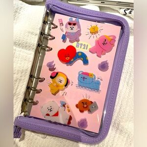 BTS BT21 PVC Refillable Agenda/Planner